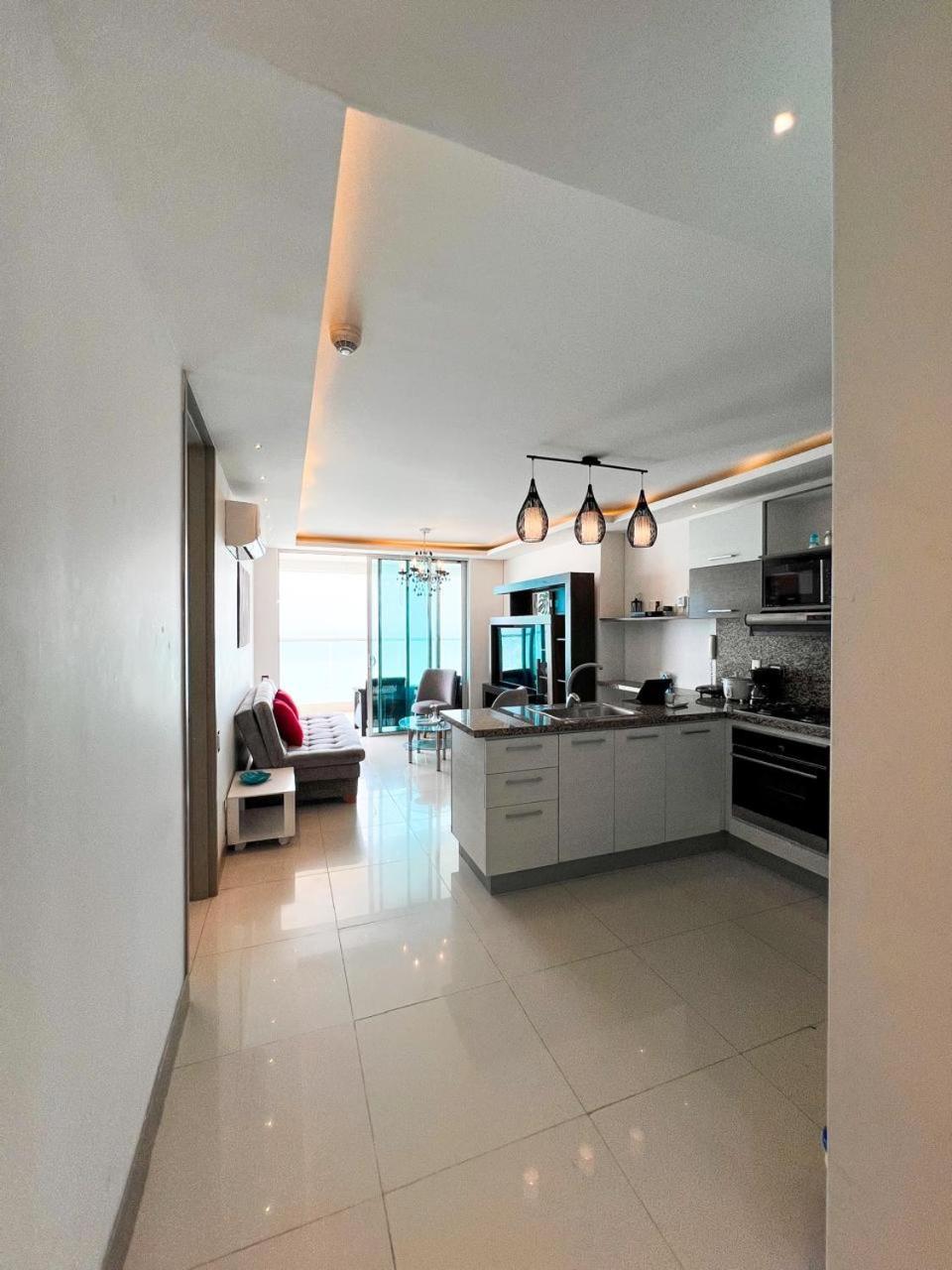 Appartamento Bocagrande Beach Apartamento Cartagena Esterno foto