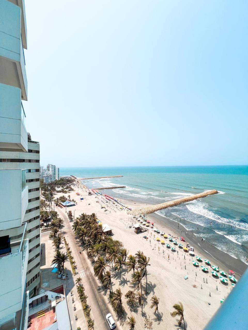 Appartamento Bocagrande Beach Apartamento Cartagena Esterno foto