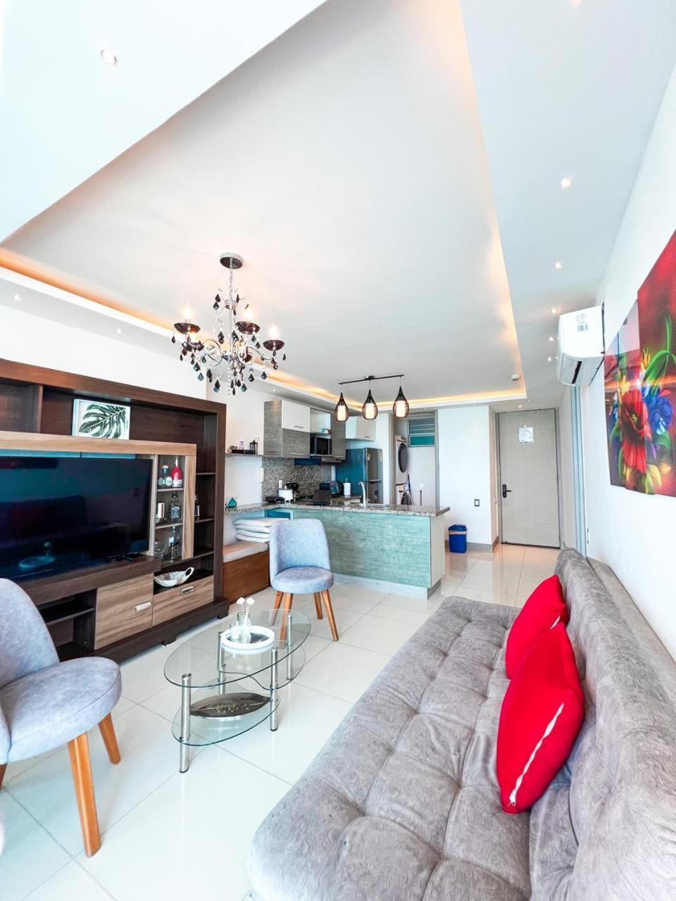 Appartamento Bocagrande Beach Apartamento Cartagena Esterno foto