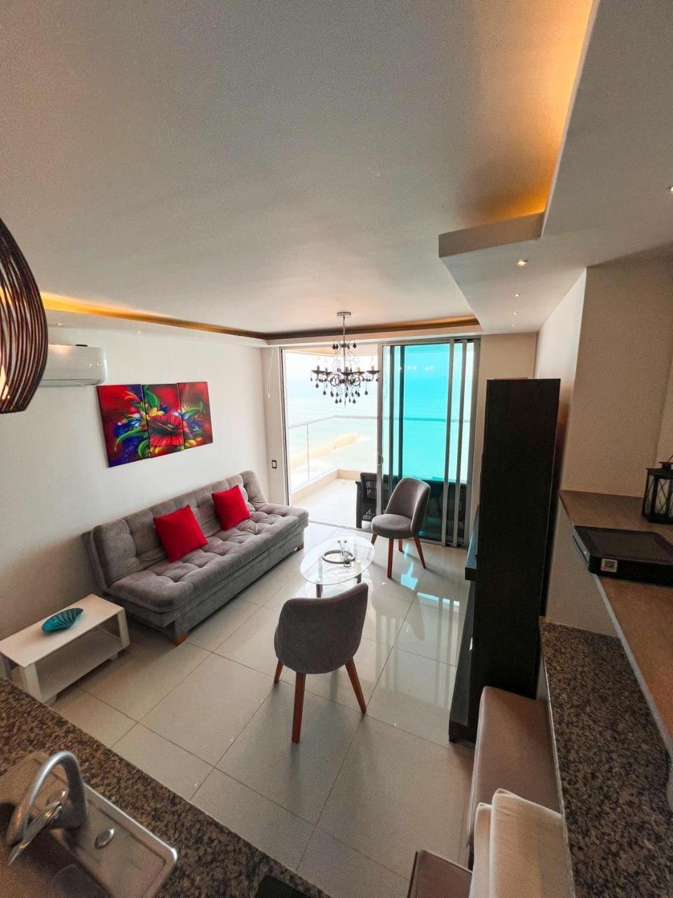 Appartamento Bocagrande Beach Apartamento Cartagena Esterno foto
