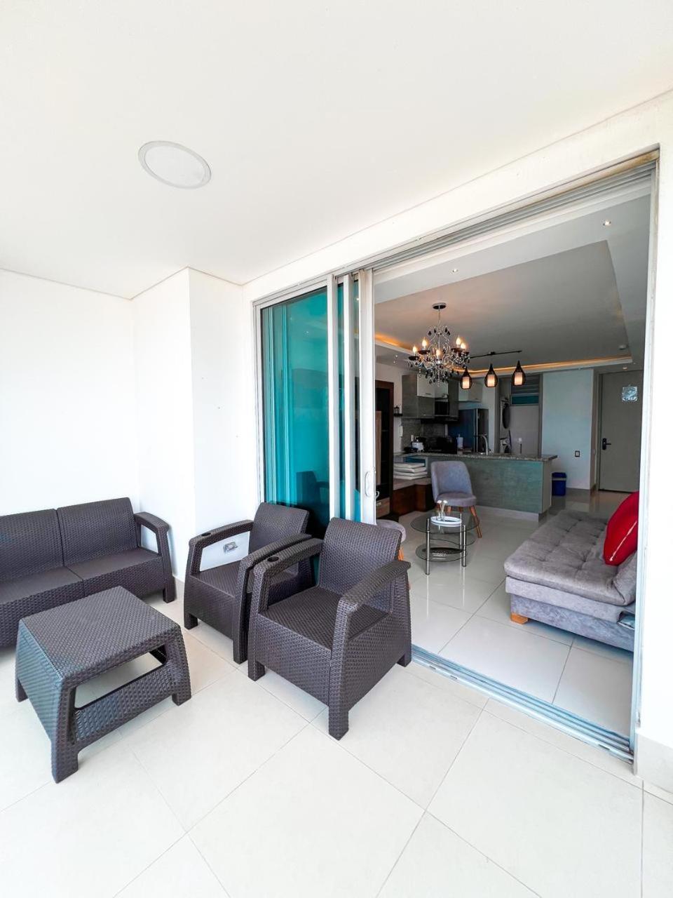 Appartamento Bocagrande Beach Apartamento Cartagena Esterno foto