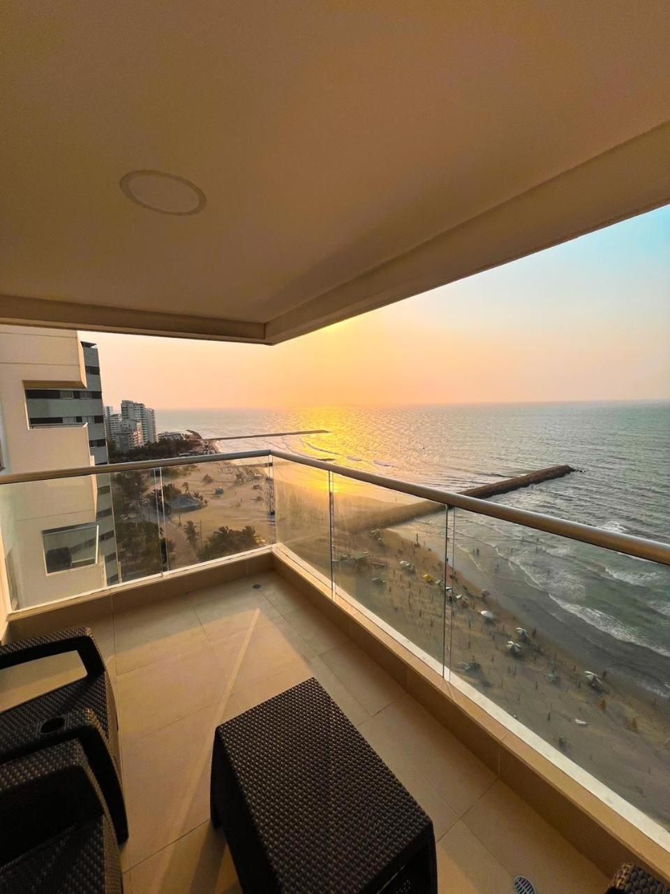 Appartamento Bocagrande Beach Apartamento Cartagena Esterno foto