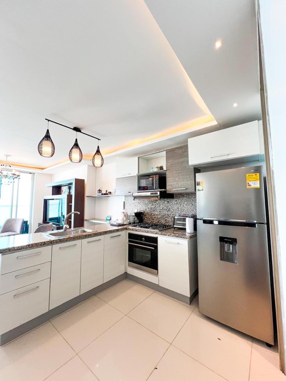 Appartamento Bocagrande Beach Apartamento Cartagena Esterno foto